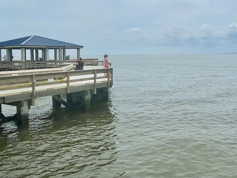 Joseph "Joe Cat" Catalanotto Memorial Fishing Pier in Pass Christian, Mississippi